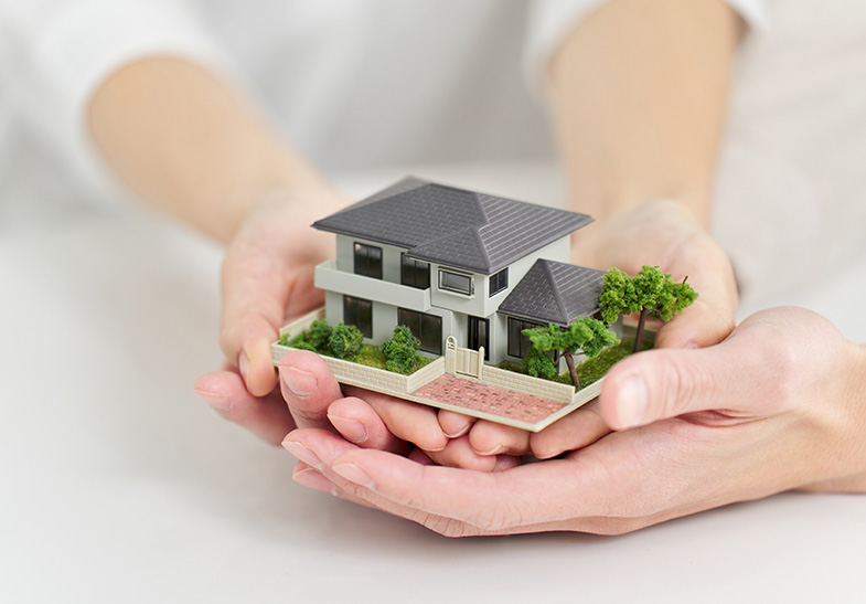 火災保険対応の幹工務店施工事例