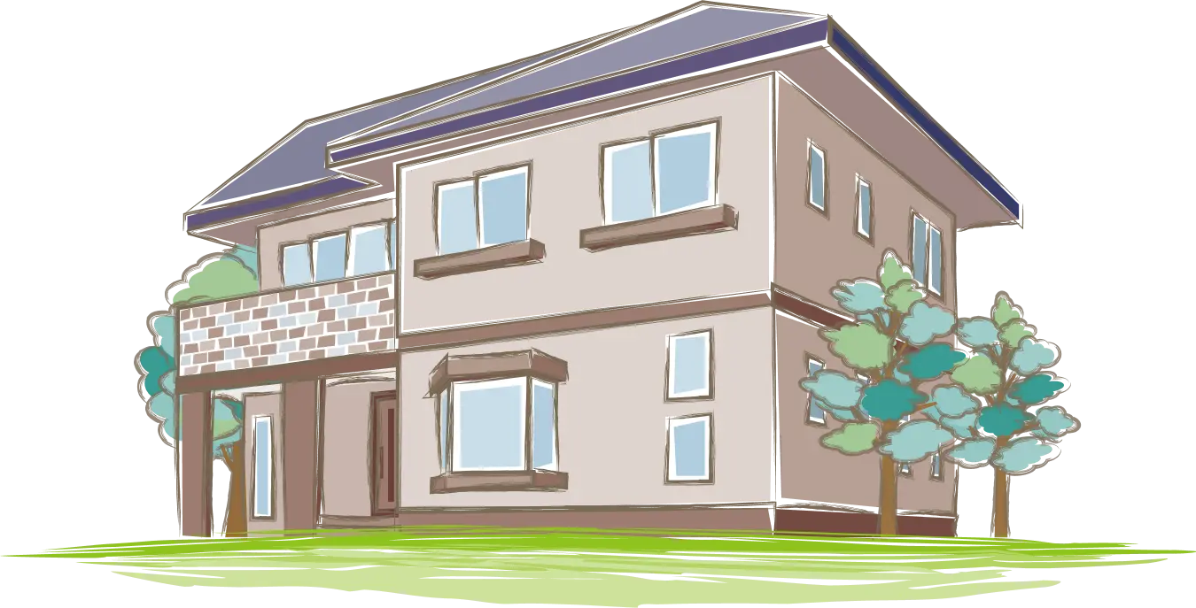 家のイラスト